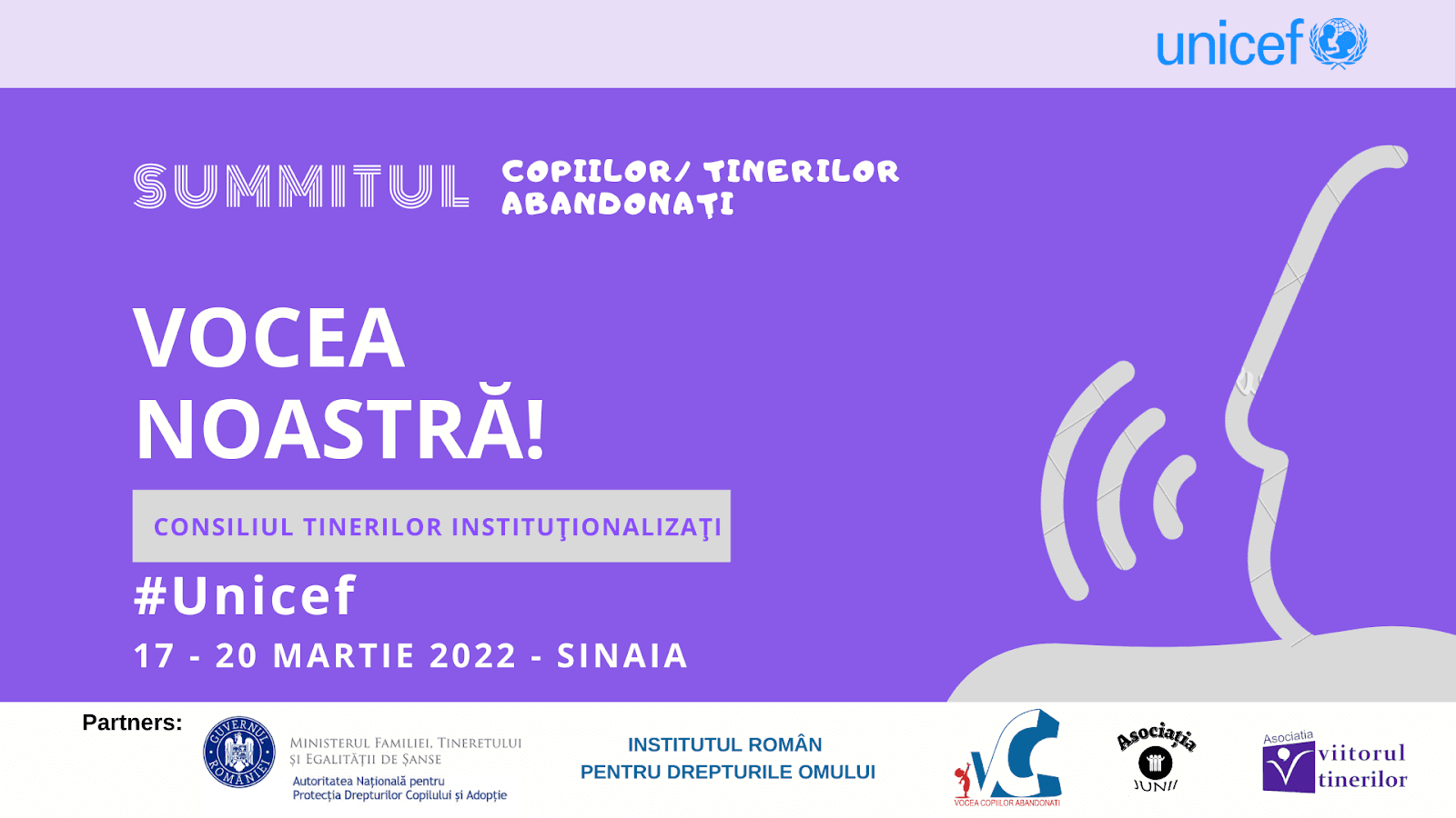 Summitul Tinerilor Instituționalizați ,,Vocea Noastră, ediția 2022